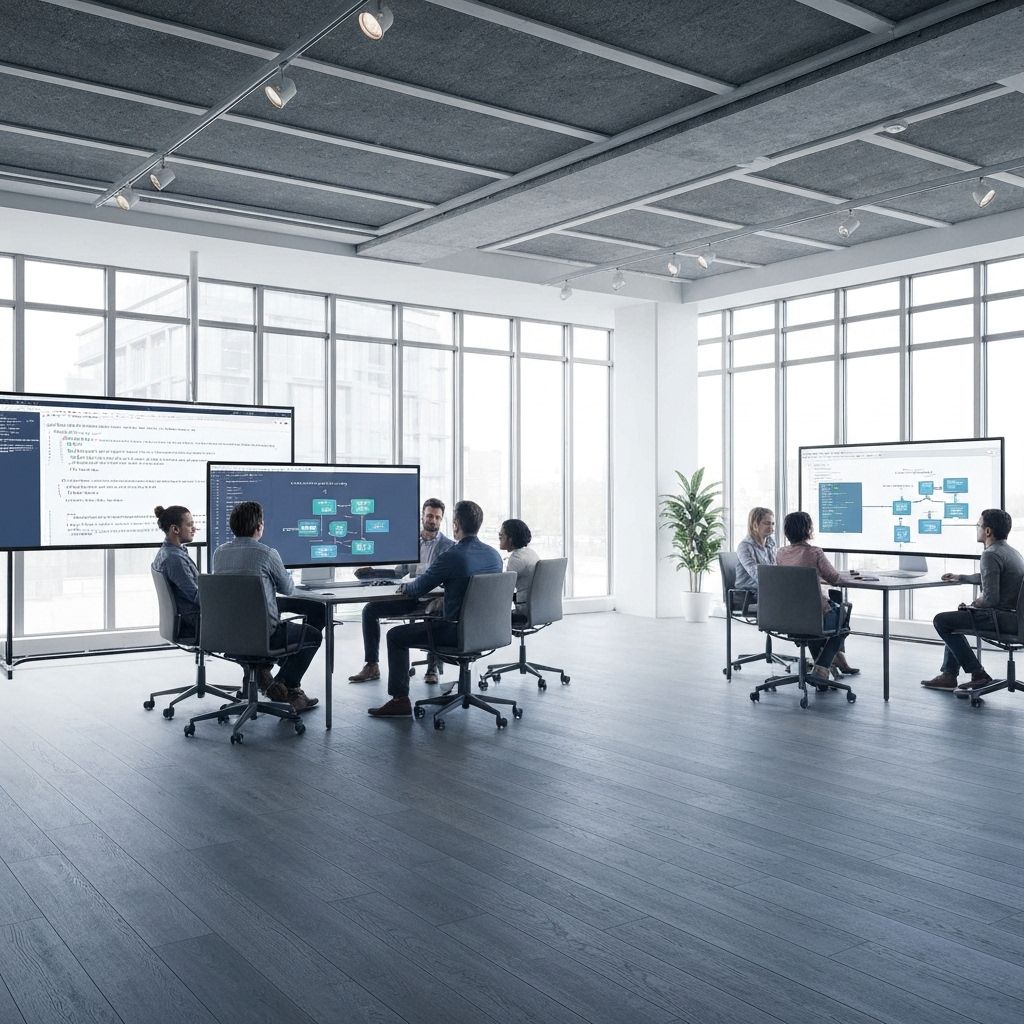 Tech consulting workspace